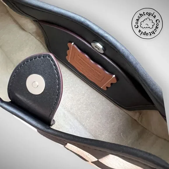 🚫SOLD🚫 Coachtopia Ergo Upcrafted Set: Shoulder Bag, Card Case, ‘Shroom Charm - Picture 10 of 17